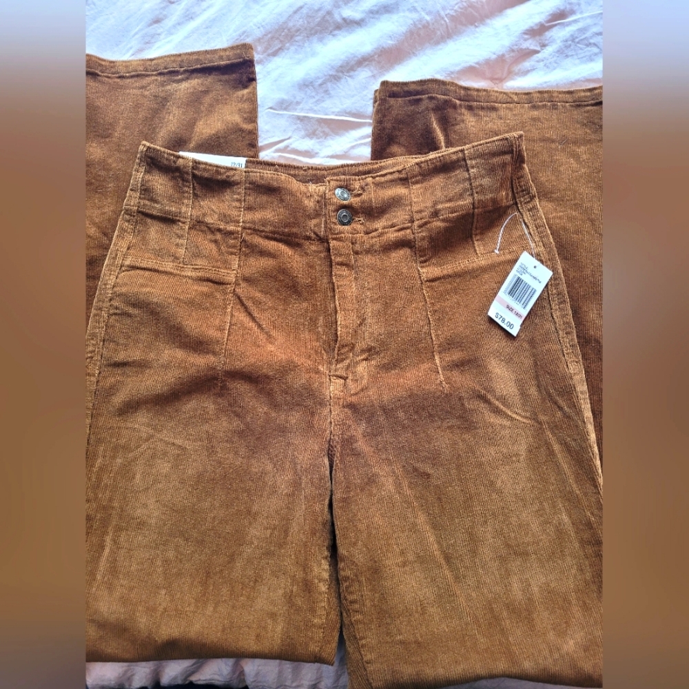 Kensie Brown Corduroy Pants